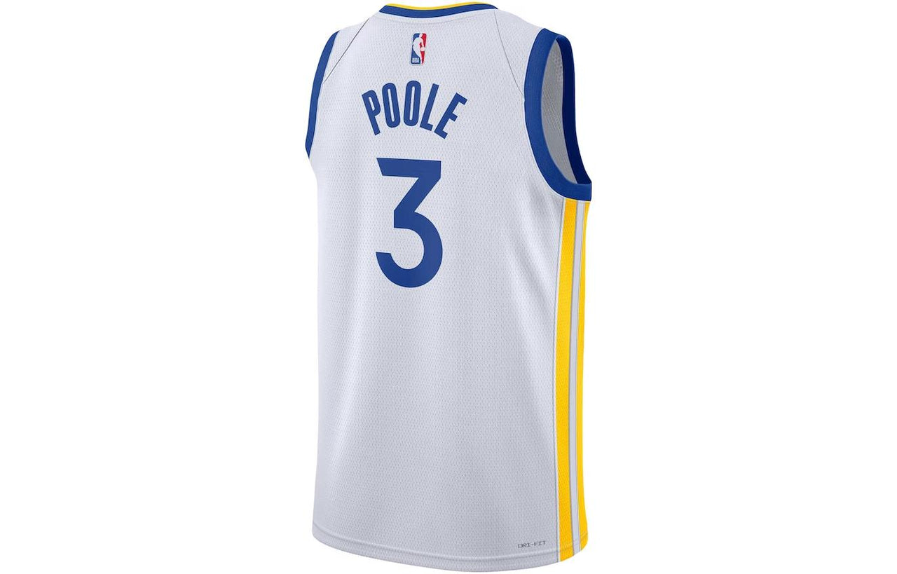 Nike x NBA Golden State Warriors Jordan Poole Jerseys 'White' DN2077-103
