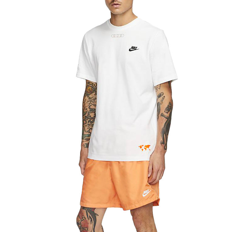 Nike Earth Printing Short Sleeve White CT6541-100