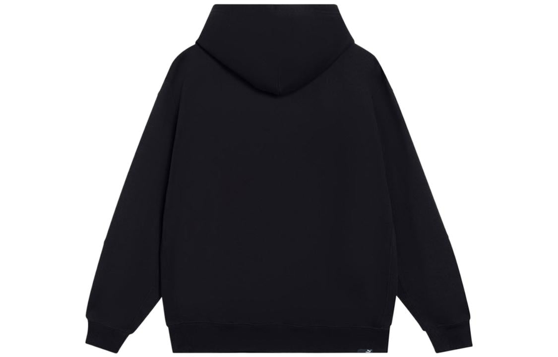 PUMA Classics Metallic Regular Fit Hoodie 'Black' 537678-01