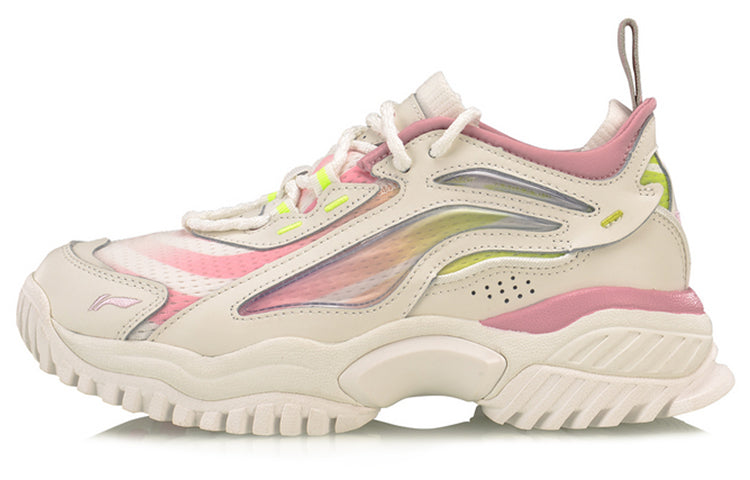 (WMNS) Li-Ning Aurora Windwalker x Gilr Bad Five 'White Pink' AGLP108-2
