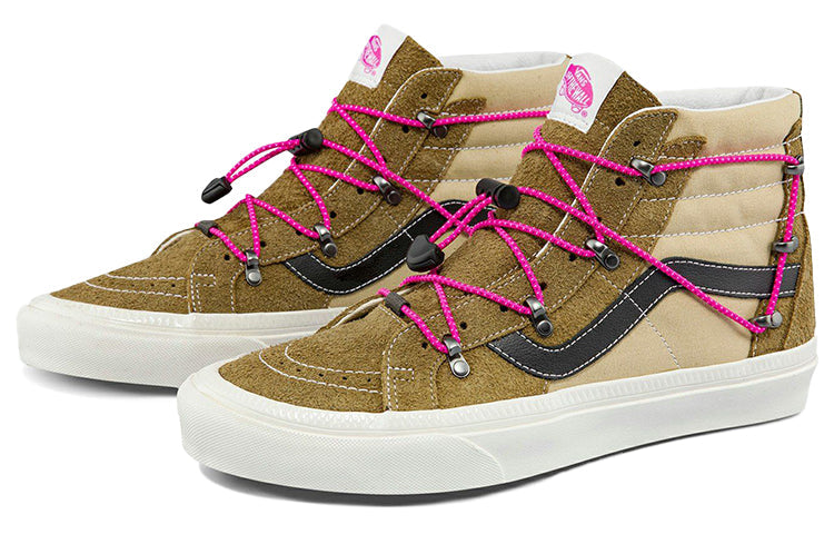 Vans Unisex SK8-HI Echo DX Sneakers Brown VN0A7Q5OB75
