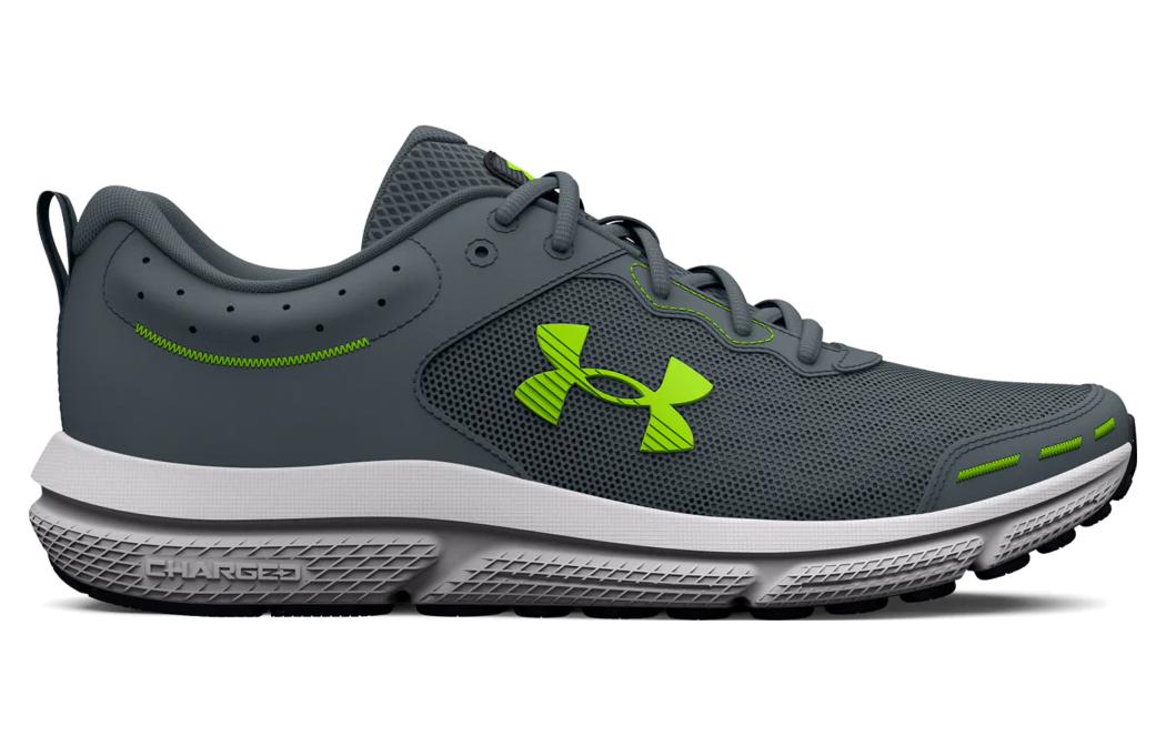Under Armour Charged Assert 10 'Gravel Lime Surge' 3026175-100