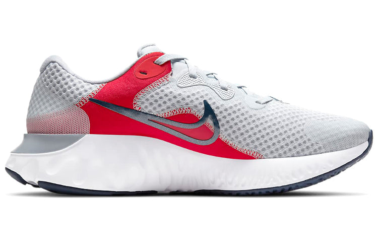 Nike Renew Run 2 'Pure Platinum Chile Red' CU3504-008