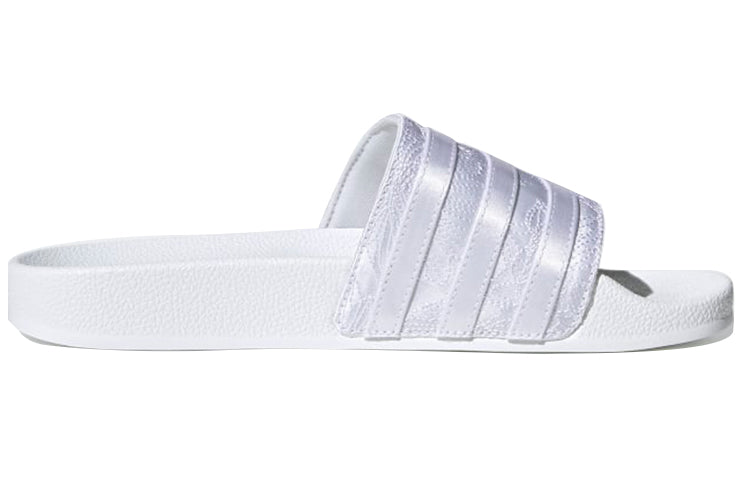 (WMNS) adidas originals Adilette Satin Embroidered Slippers EG5162