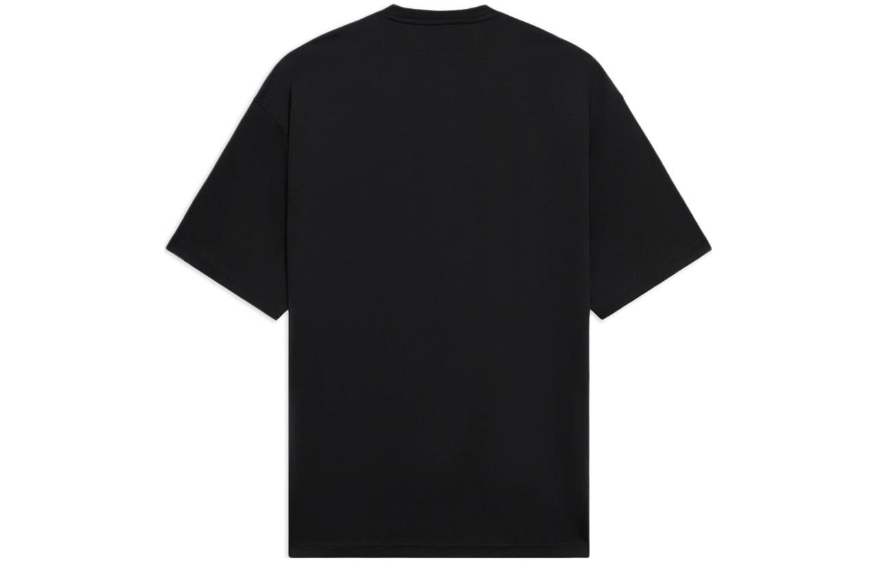 Li-Ning Way Of Wade Graphic Loose Fit T-shirt 'Black Grey' AHSS431-1