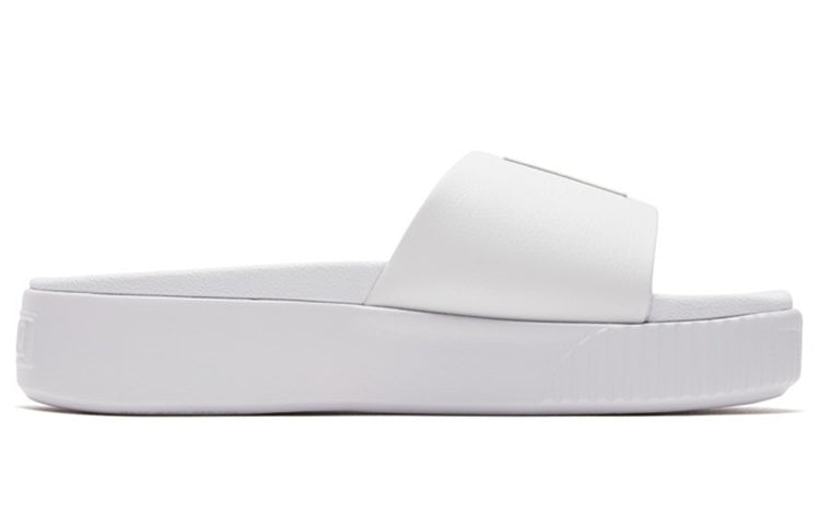 (WMNS) PUMA Platform Slide 'White' 366121-08