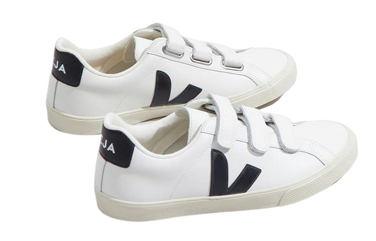 Veja Esplar 3-Lock Velcro 'White Black' EL020005