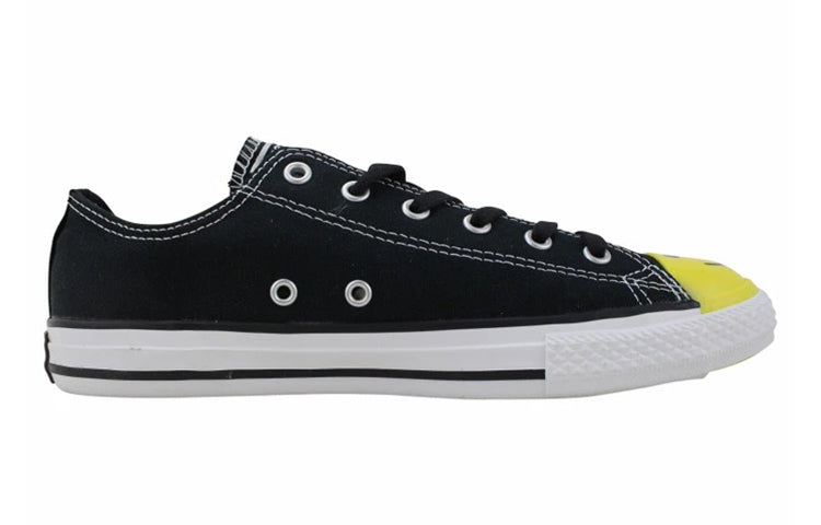 (GS) Converse Chuck Taylor All Star Low 'Smiley Face - Black' 665707C