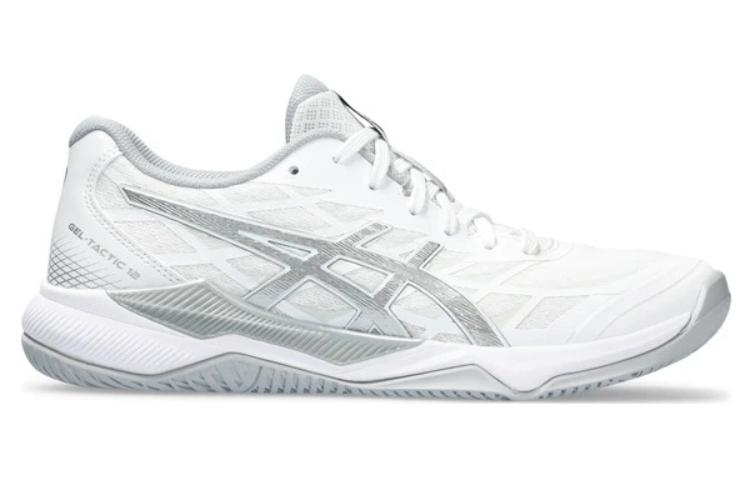 (WMNS) ASICS Gel Tactic 12 'White Pure Silver' 1072A092-100