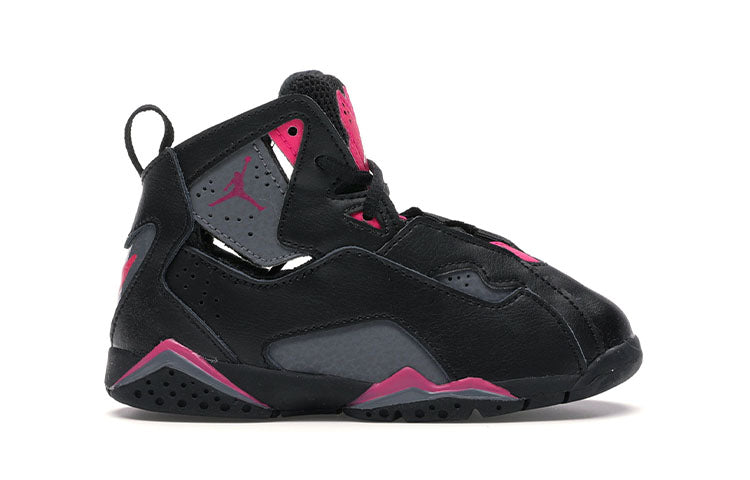 (TD) Air Jordan True Flight 'Grey Pink' 645071-009