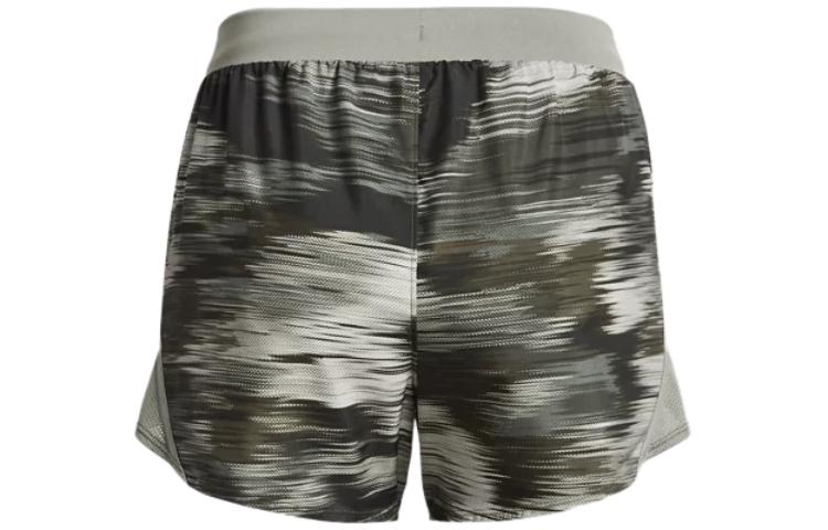 (WMNS) Under Armour Fly-By 2.0 Printed Shorts 'Grey' 1350198-502
