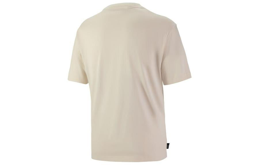 PUMA Downtown Logo Tee 'Beige' 537740-99