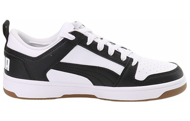 PUMA Rebound LayUp Low SL 'White Black' 369866-16