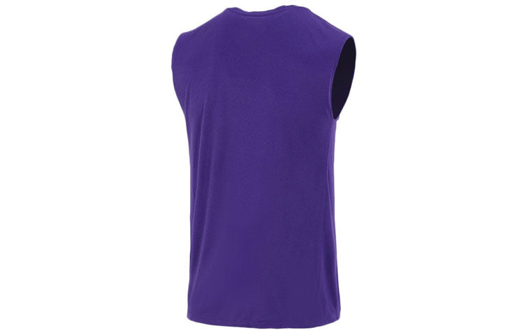 Nike NBA Dri-FIT Los Angeles Lakers Basketball Training Sports Sleeveless Purple DM3228-547