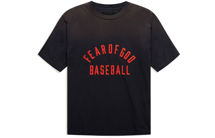 Fear of God Baseball Tee 'Vintage Black Red' FG50-063CTJ-010