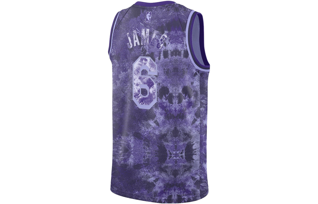 Nike x NBA LeBron James Los Angeles Lakers 22/23 Dri-FIT Swingman Jersey 'Purple' FD4093-580