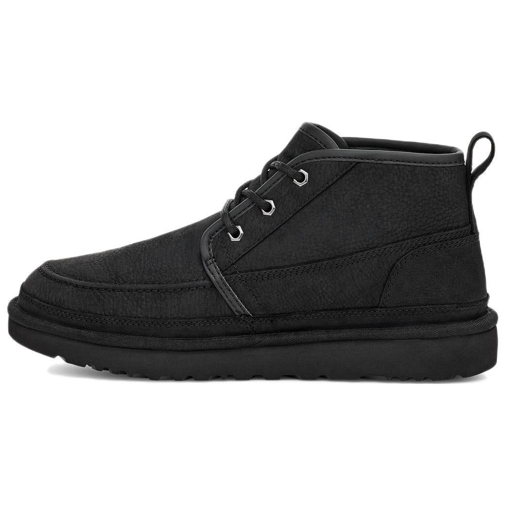 UGG Neumel Moc Boot 'Black Leather' 1130719-BLLE
