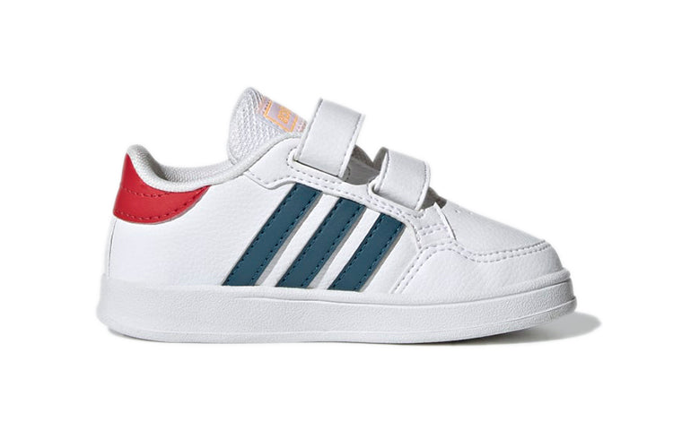 (TD) adidas Breaknet Shoes 'Cloud White Orbit Indigo Scarlet' GZ7646