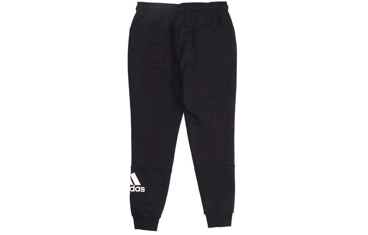 (WMNS) adidas W MH BOS Pant Fleece Lined Knit Long Pants Black EB3806