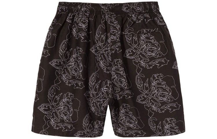 Stussy Roses Water Short 'Black' STUSSY-SS21-30