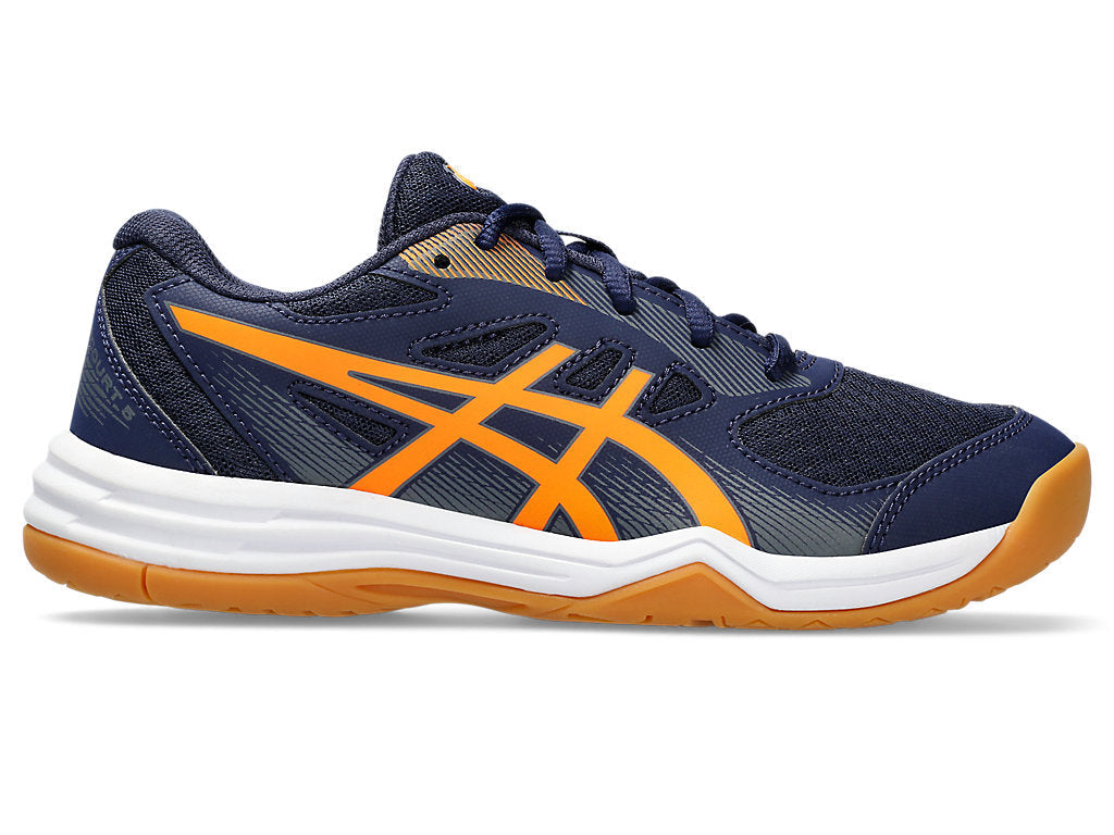 (GS) ASICS Upcourt 5 'Peacoat Shocking Orange' 1074A039-404
