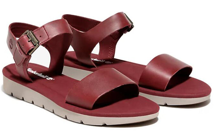 (WMNS) Timberland Lotty Lou Sandal 'Wine Red' A286T211