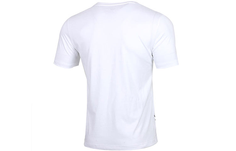PUMA Big Logo Printed Short Sleeve TEE White 586464-02