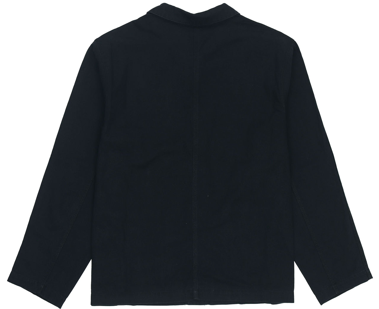 Men's Nike Solid Color Logo Lapel Casual Long Sleeves Autumn Black Jacket DQ5185-010