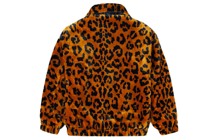 Converse Retro Leopard print Loose Jacket Couple Style 'Brown' 10022557-A01