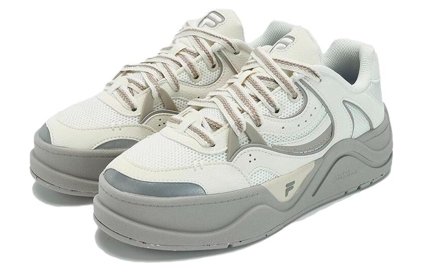 (WMNS) FILA FUSION 50-50 Skate Shoes 'White Grey' T12W332201FWA
