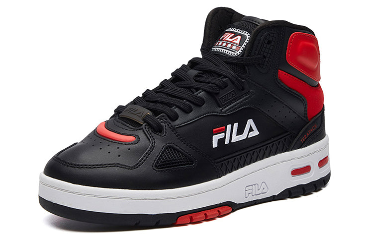 (WMNS) FILA Teratach High Top Black/Red F12W111211FBR