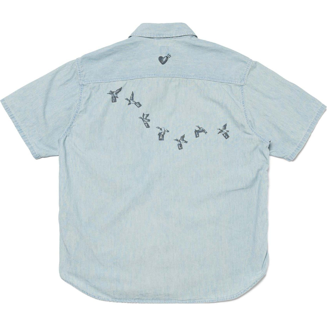 HUMAN MADE Chambray Shirt 'Blue' HM27SH019