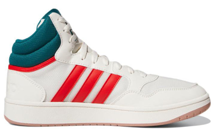 adidas Hoops 3.0 Mid 'White Vivid Red' GZ3811