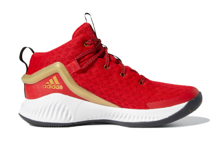 (GS) adidas Lockdown J Shoes Red/Black/Golden FZ1693