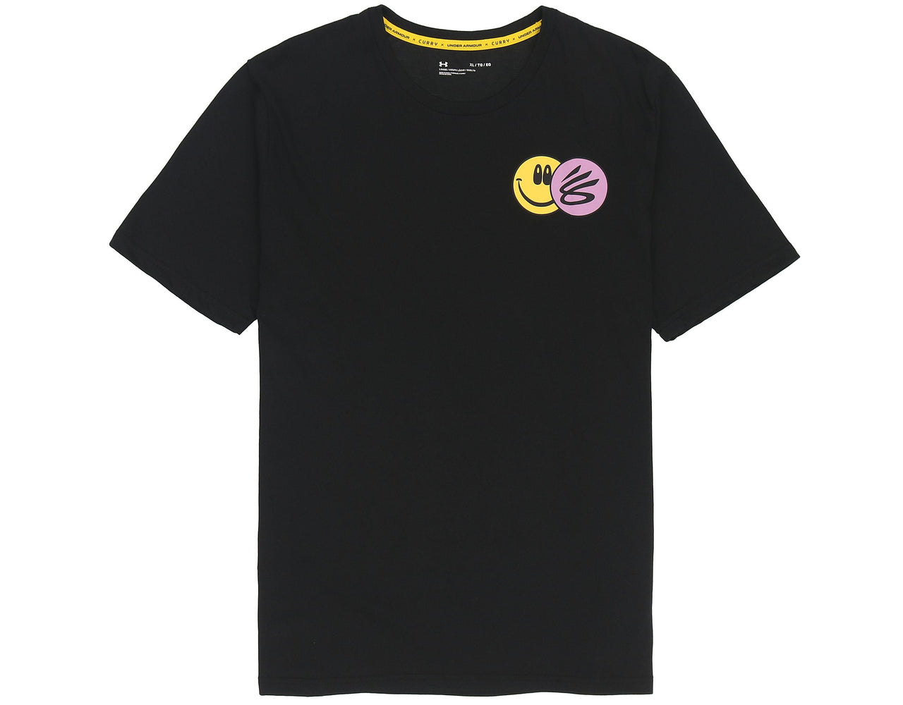 Under Armour Curry Hoop Vibes T-shirt 'Black' 1366617-001