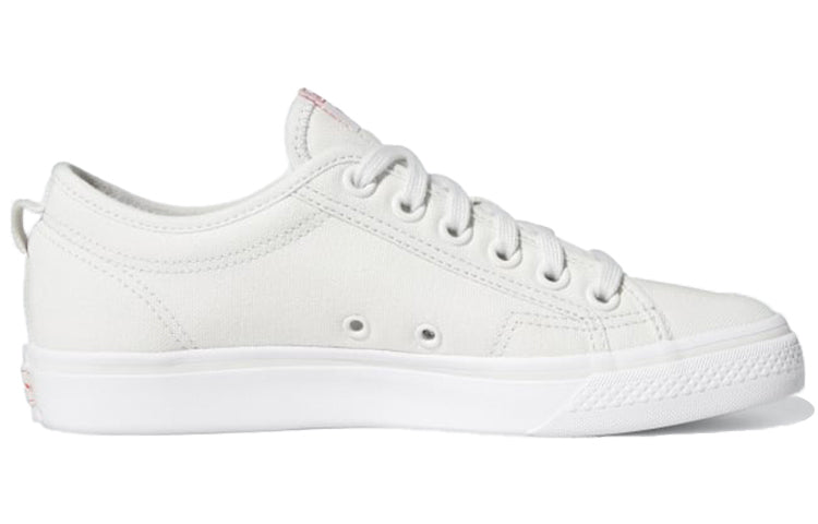 (WMNS) adidas Nizza Trefoil 'White Red' H02542