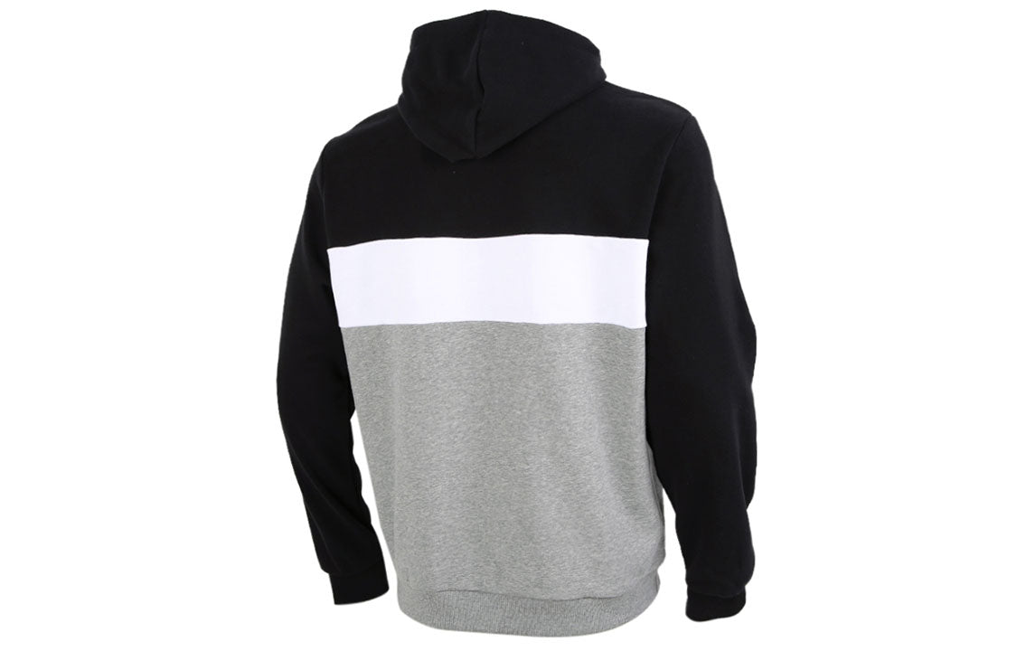 PUMA Double Down Hoodie 'Grey Black White' 587155-01