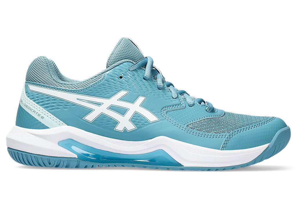 (WMNS) ASICS Gel-Dedicate 8 'Gris Blue White' 1042A237-400