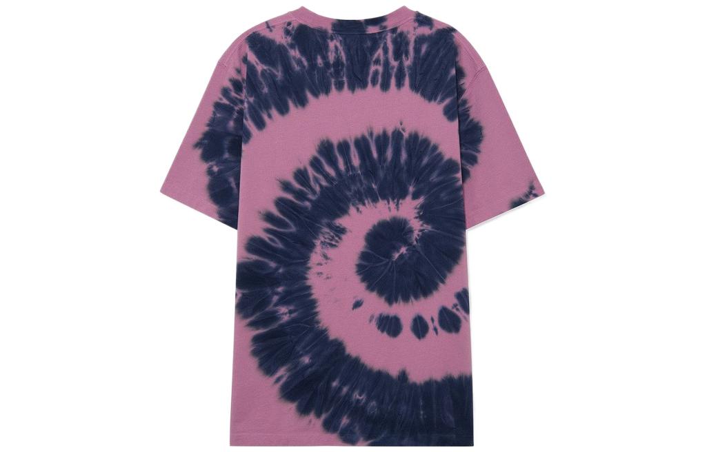 Li-Ning BadFive Tie Dye Graphic T-shirt 'Pink Blue' AHSRB53-1