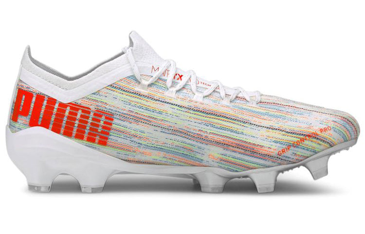 PUMA Ultra 1.2 FG AG 'White Red Blast' 106299-04