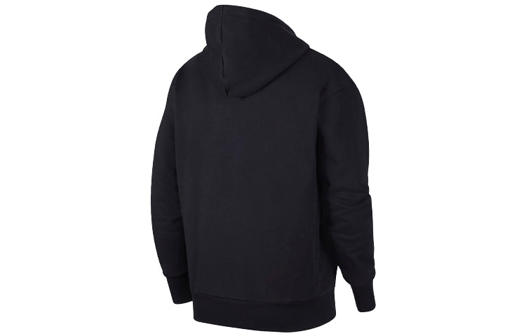 Nike NBA City Edition Logo Fleece Casual Sports Pullover Los Angeles Lakers Black CN2547-010