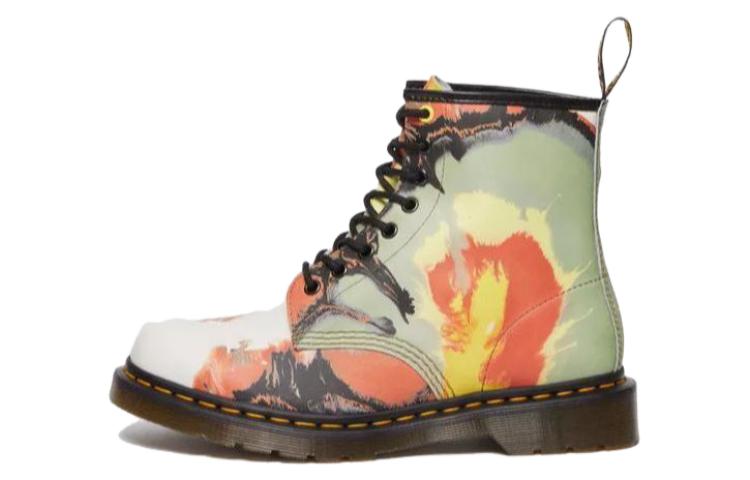 Dr. Martens 1460 x Tate Decalcomania Backhand Leather Lace Up Boots 'Multicolor Volcanic Flare' 31730649