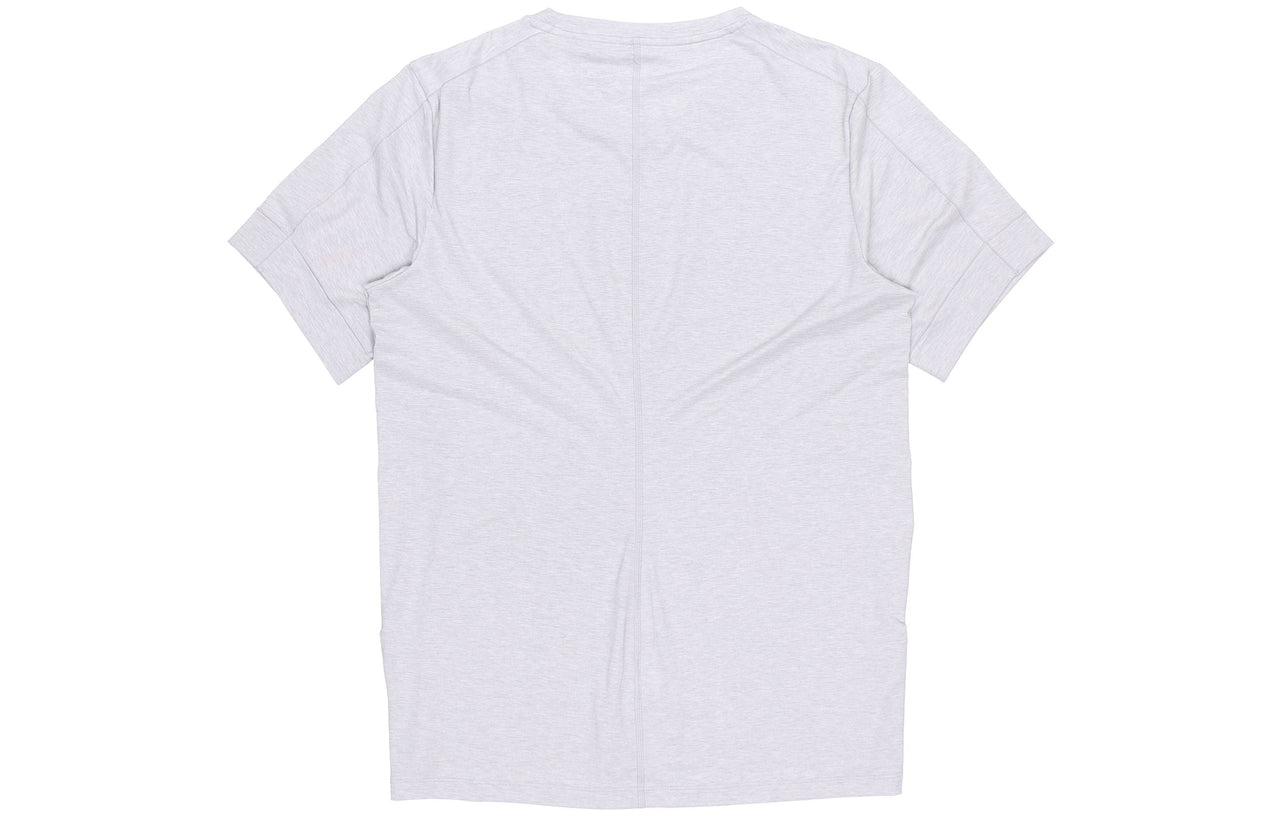 Nike Yoga Dri-FIT Sports Quick Dry Short Sleeve Smoke Grey Light gray BV4035-077