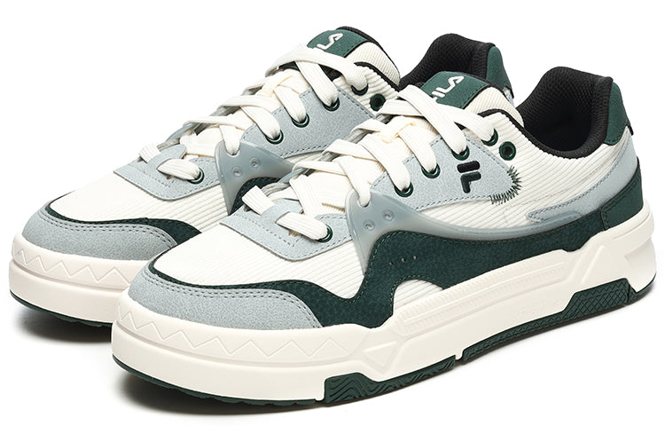 FILA FUSION Bank Skate Shoes 'White Green' T12M242205FGG