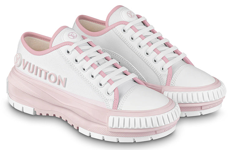 (WMNS) LOUIS VUITTON Squad Sneakers 'White Pink' 1AACVV
