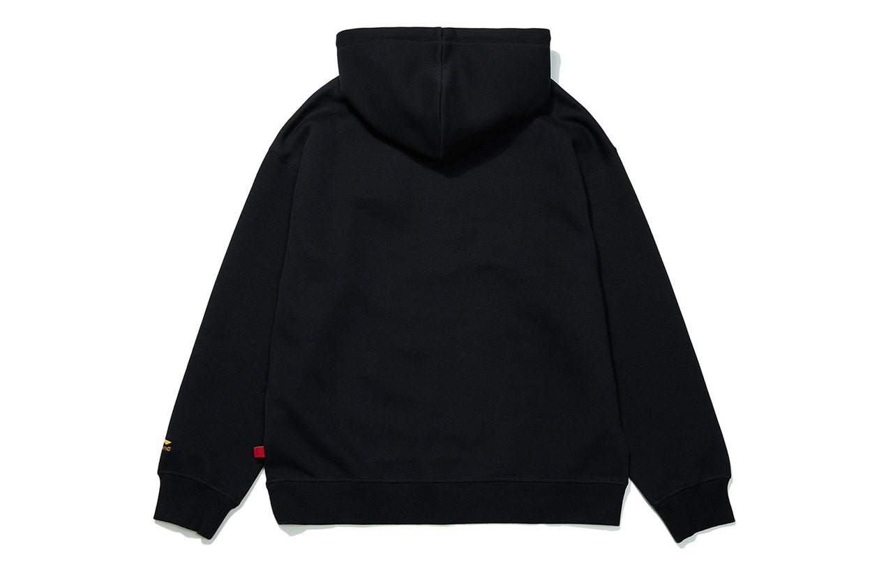 (WMNS) Li-Ning Rijindoujin Cartoon Graphic Hoodie 'Black' AWDT056-2