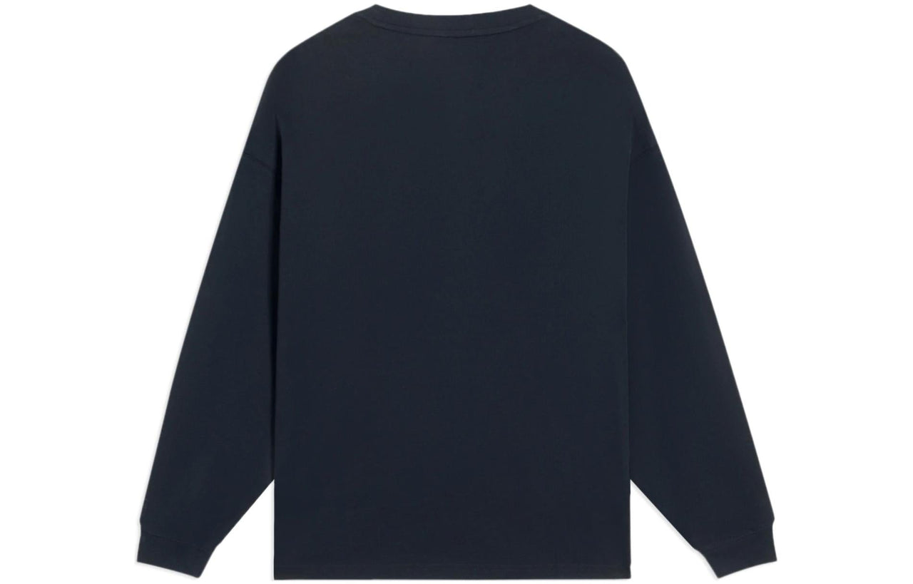 Li-Ning Chinese Color Pocket Long Sleeve T-shirt 'Black' AHSS751-1