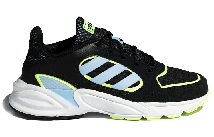 (WMNS) adidas neo 90s Valasion Black/Blue/Green FU9403