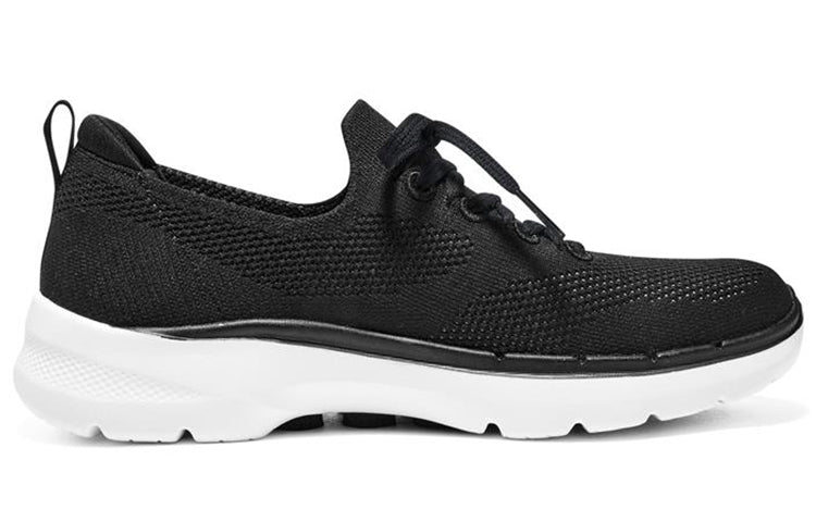 (WMNS) Skechers Go Walk 6 Hyper Burst 'Black White' 896136-BKW