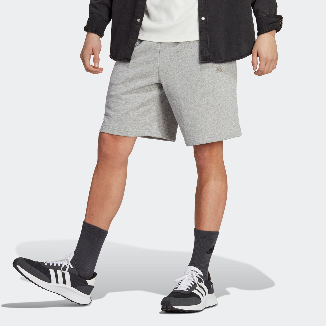 adidas All Szn French Terry Shorts 'Grey' IC9816
